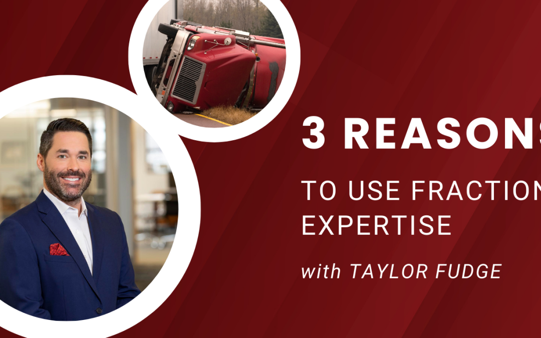 3 Reasons to Use Fractional Expertise